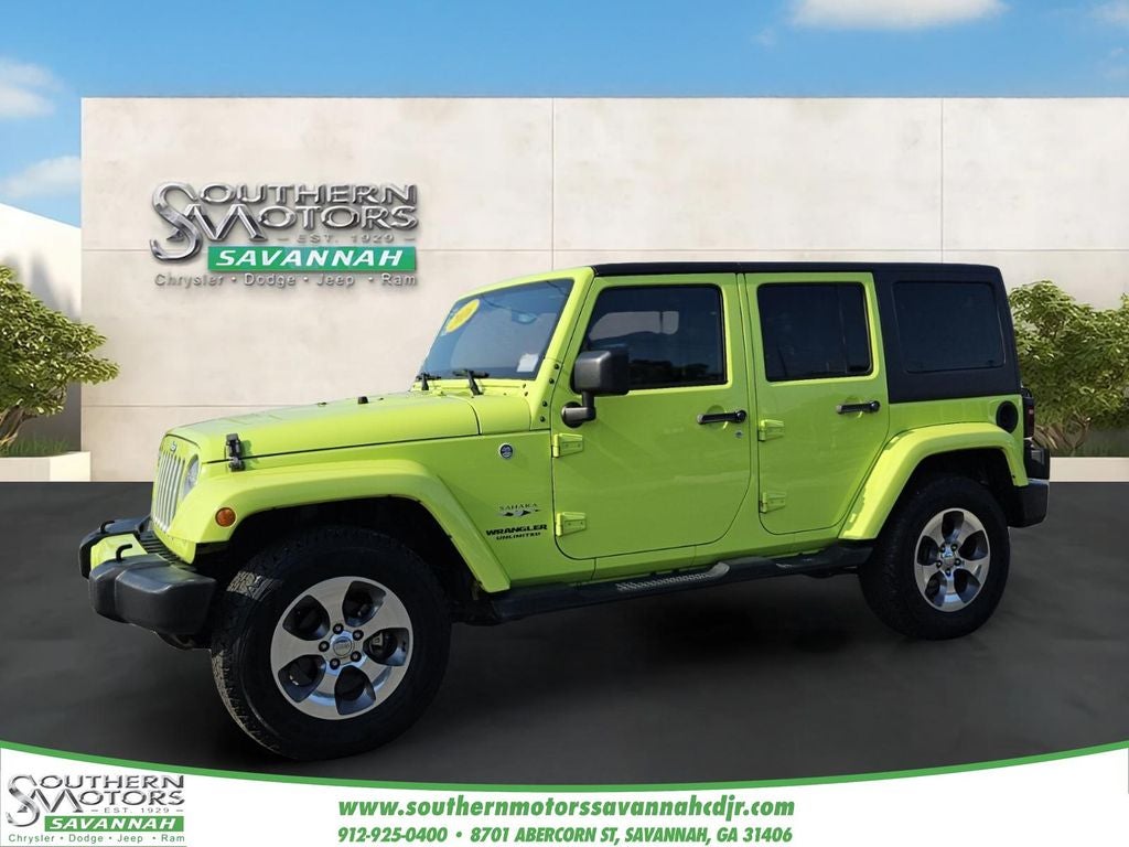 2016 Jeep Wrangler Unlimited Sahara
