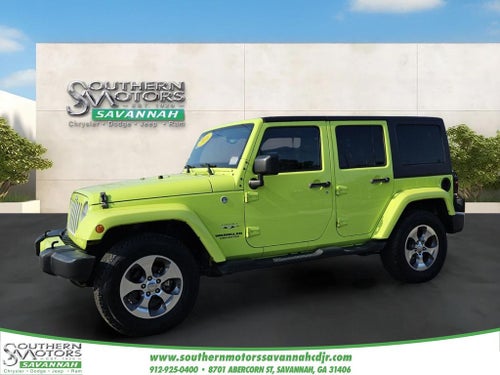 2016 Jeep Wrangler Unlimited Sahara