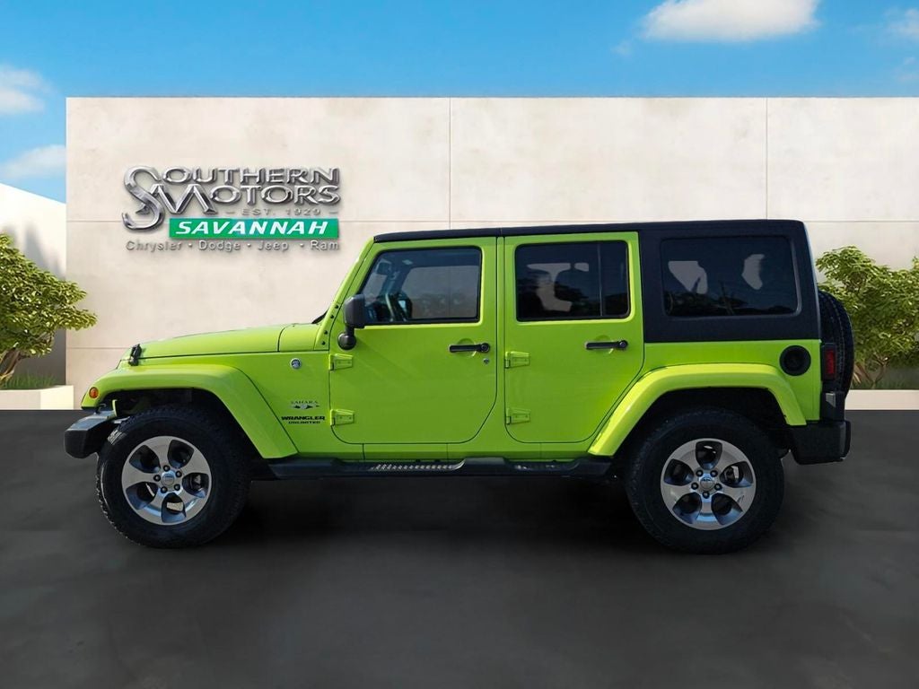 2016 Jeep Wrangler Unlimited Sahara