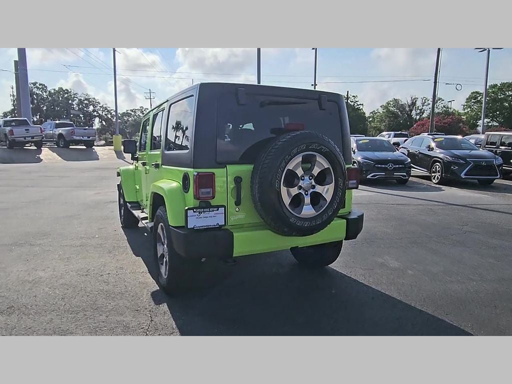 2016 Jeep Wrangler Unlimited Sahara