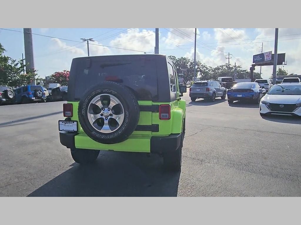 2016 Jeep Wrangler Unlimited Sahara