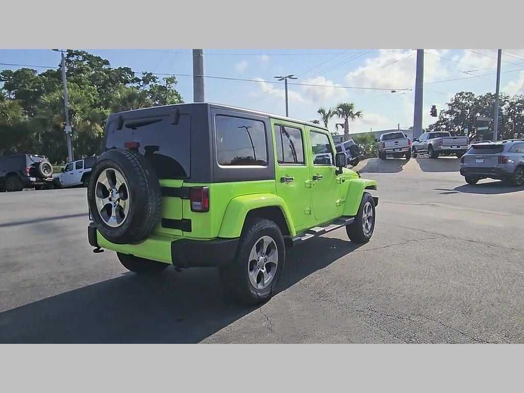 2016 Jeep Wrangler Unlimited Sahara