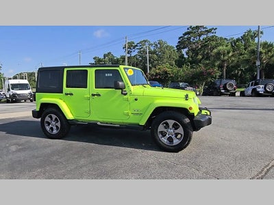 2016 Jeep Wrangler Unlimited Sahara