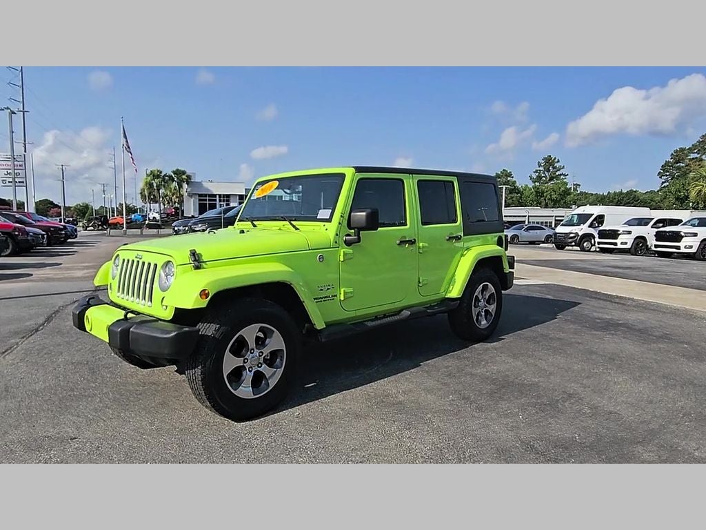 2016 Jeep Wrangler Unlimited Sahara