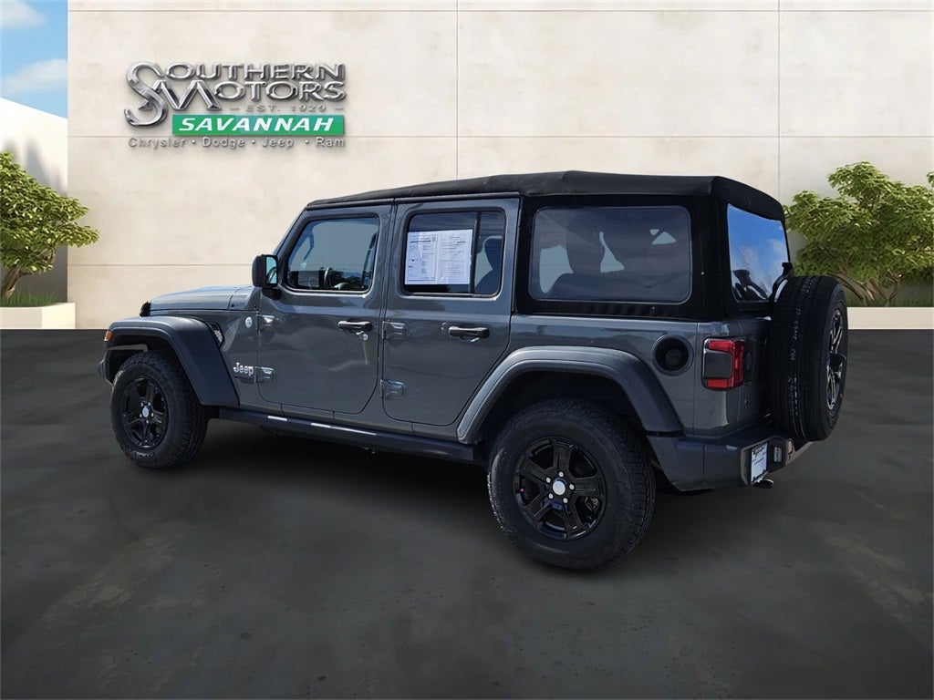 2018 Jeep Wrangler Unlimited Sport S 4x4