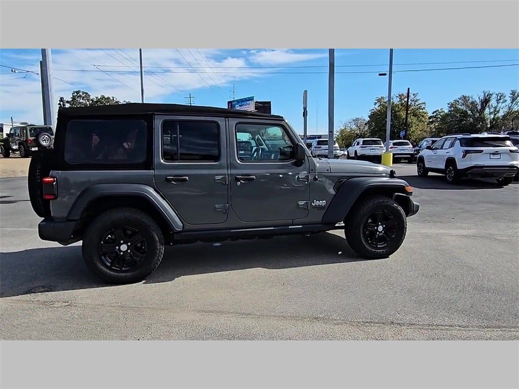 2018 Jeep Wrangler Unlimited Sport S 4x4