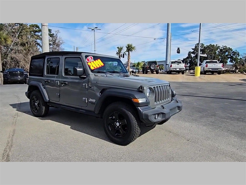 2018 Jeep Wrangler Unlimited Sport S 4x4