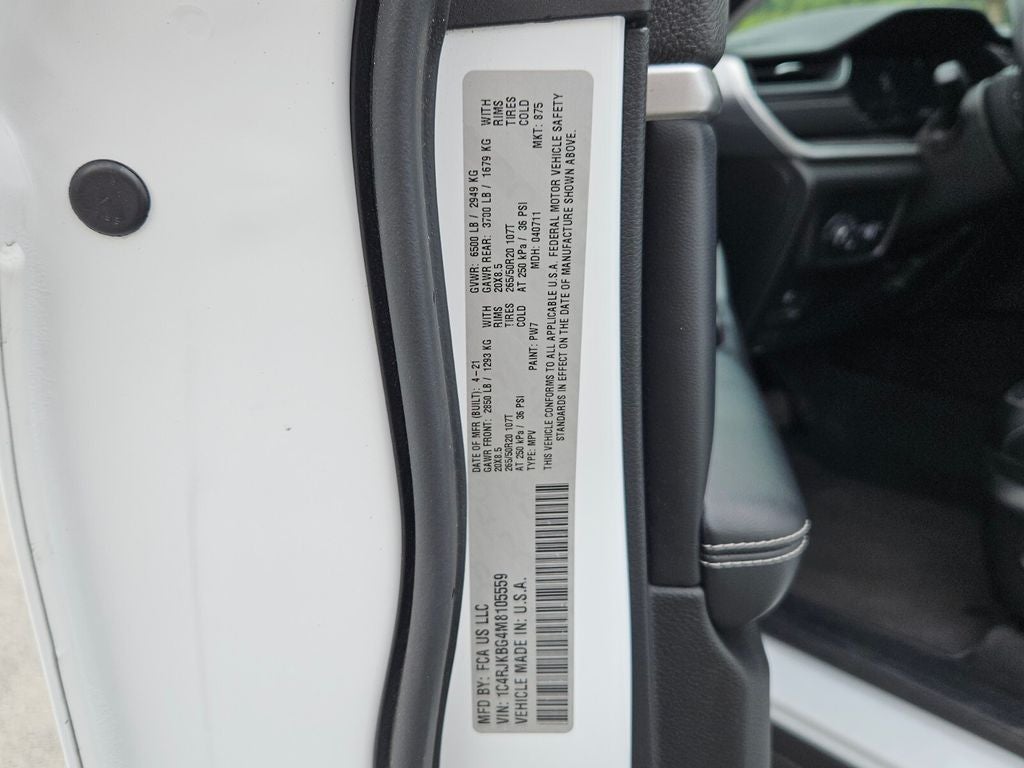 2021 Jeep Grand Cherokee L Limited 4x4