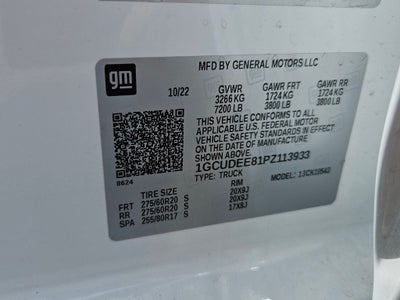 2023 Chevrolet Silverado 1500 4WD Crew Cab Short Bed RST