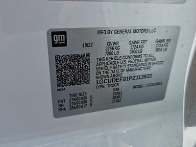 2023 Chevrolet Silverado 1500 4WD Crew Cab Short Bed RST