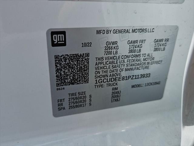 2023 Chevrolet Silverado 1500 4WD Crew Cab Short Bed RST