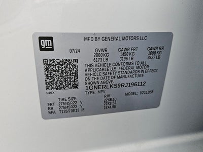 2024 Chevrolet Traverse FWD RS