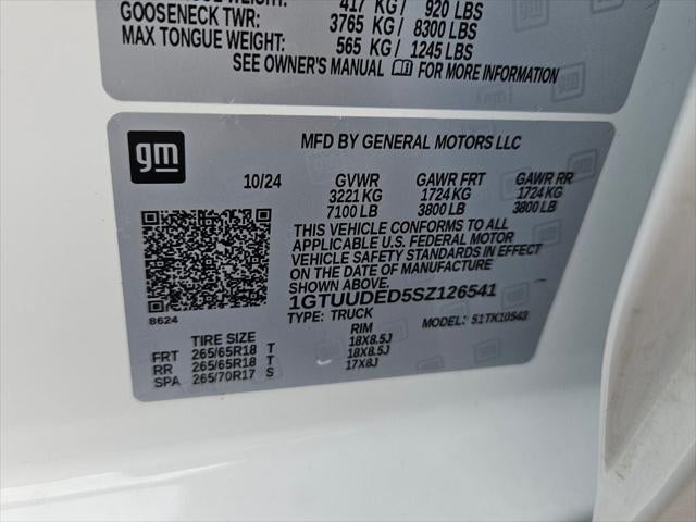 2025 GMC Sierra 1500 4WD Crew Cab Short Box SLT
