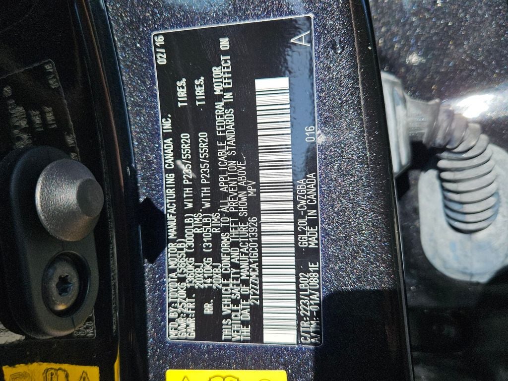 2016 Lexus RX 350 350