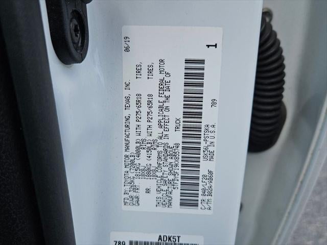 2019 Toyota Tundra TRD Pro 5.7L V8