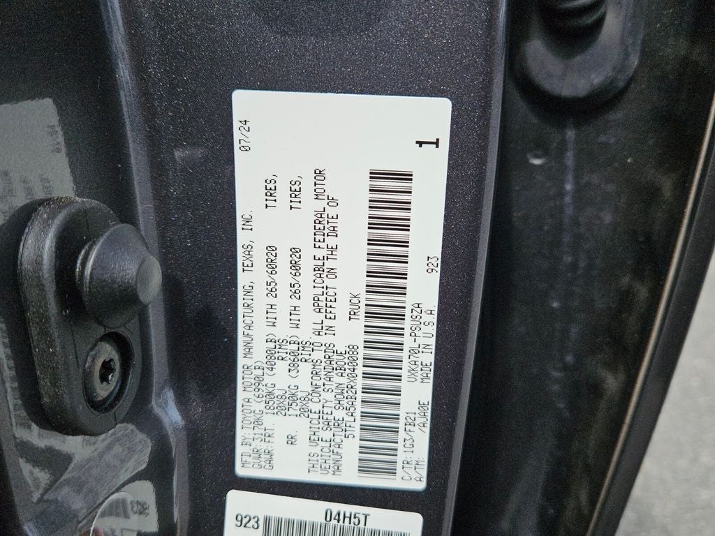 2024 Toyota Tundra SR5