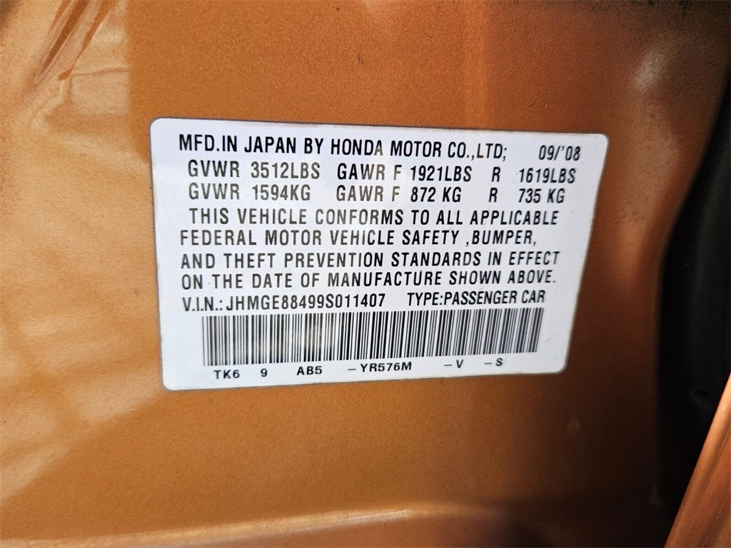 2009 Honda Fit Sport