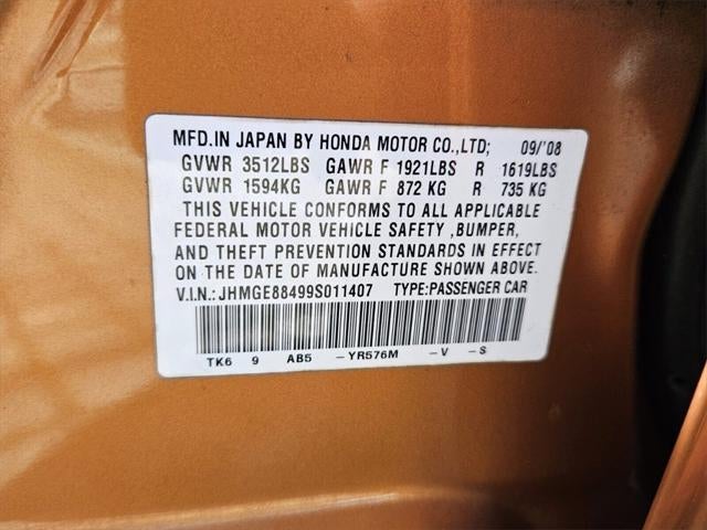 2009 Honda Fit Sport