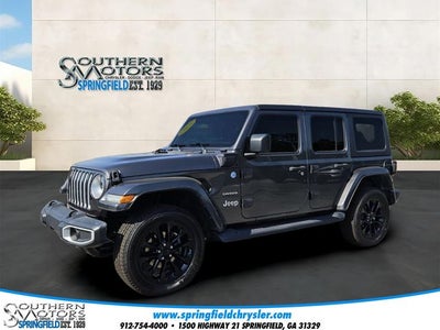 2021 Jeep Wrangler 4xe Unlimited Sahara 4x4