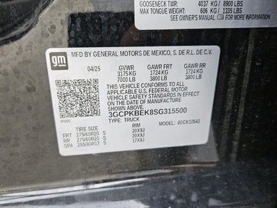2025 Chevrolet Silverado 1500 4WD Crew Cab Short Bed Custom