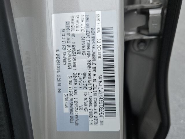 2025 Mazda Mazda CX-5 2.5 S Preferred