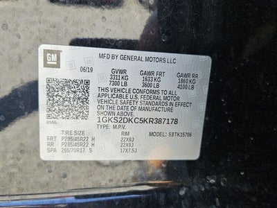 2019 GMC Yukon SLT Standard Edition