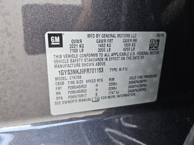 2015 Cadillac Escalade Premium
