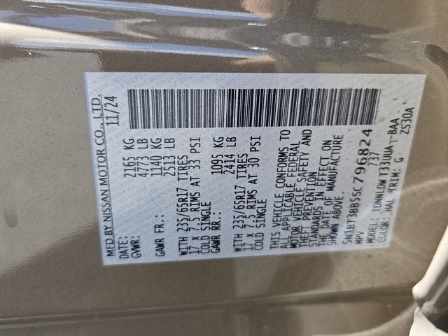 2025 Nissan Rogue Rock Creek