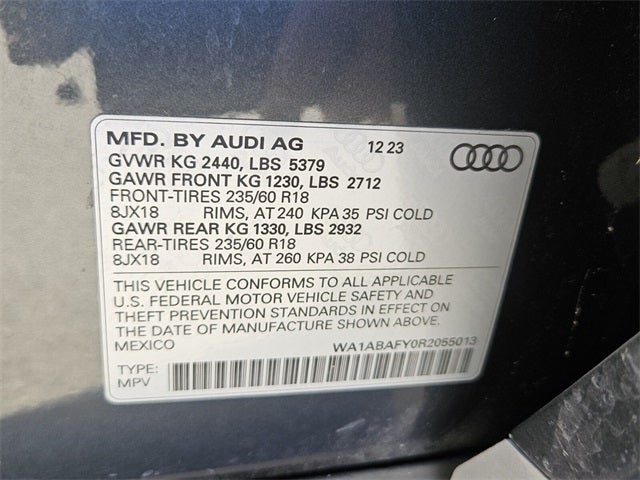 2024 Audi Q5 40 Premium quattro