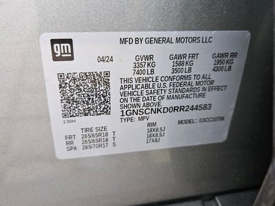 2024 Chevrolet Tahoe LT