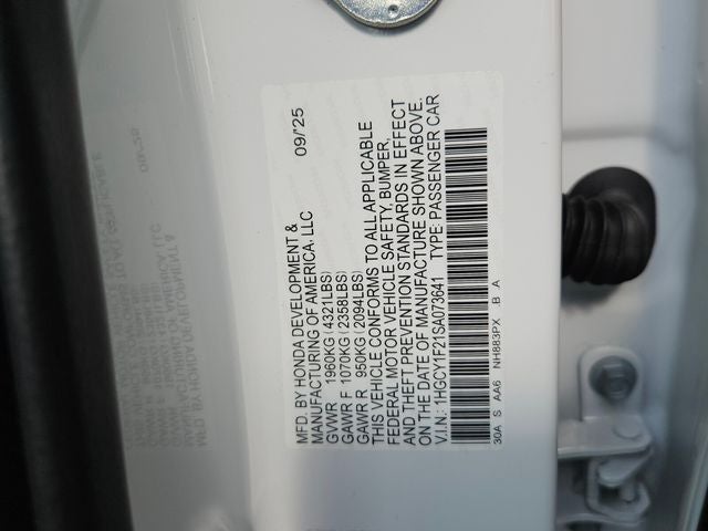 2025 Honda Accord LX - Photo 16