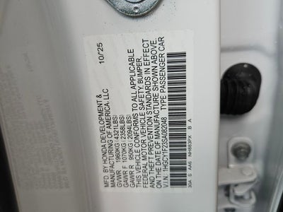 2025 Honda Accord LX