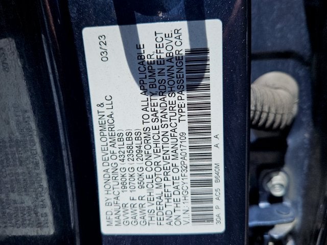 2023 Honda Accord EX