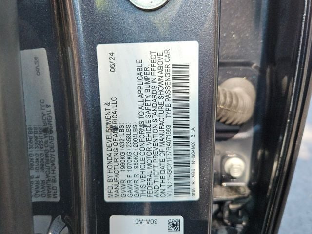 2024 Honda Accord EX
