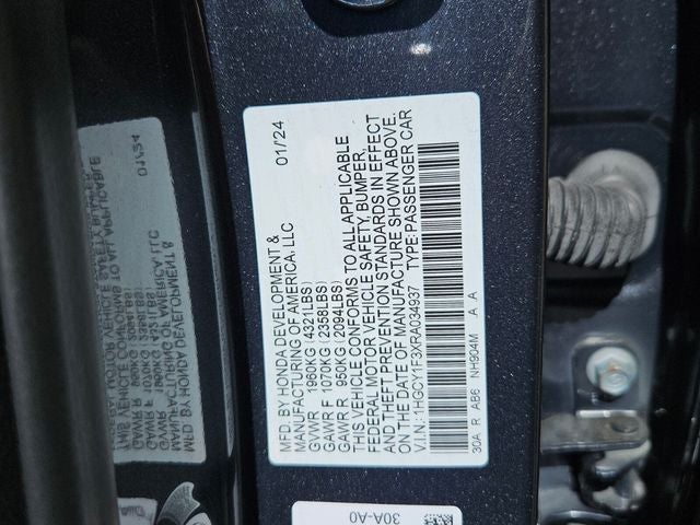 2024 Honda Accord EX
