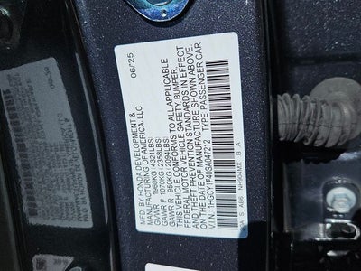 2025 Honda Accord SE