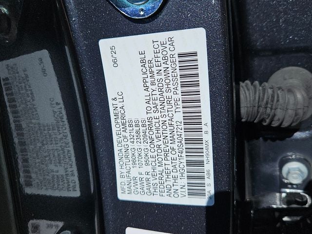 2025 Honda Accord SE