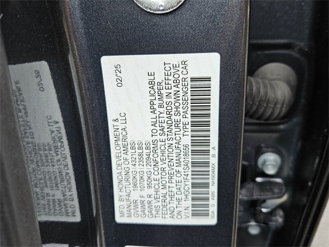 2025 Honda Accord SE