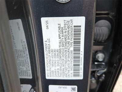 2025 Honda Accord SE