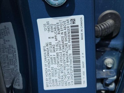 2026 Honda Civic Sport