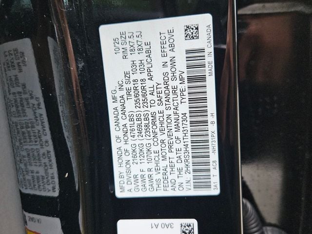 2026 Honda CR-V EX
