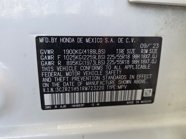 2024 Honda HR-V Sport