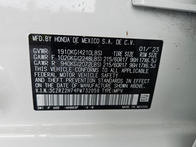 2023 Honda HR-V EX-L - Photo 16