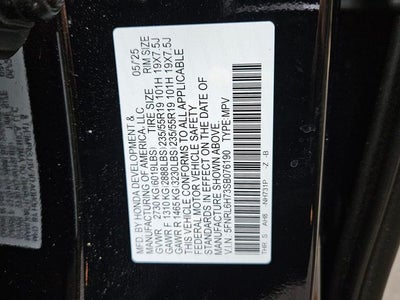 2025 Honda Odyssey Sport-L