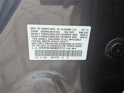 2016 Honda Pilot EX-L