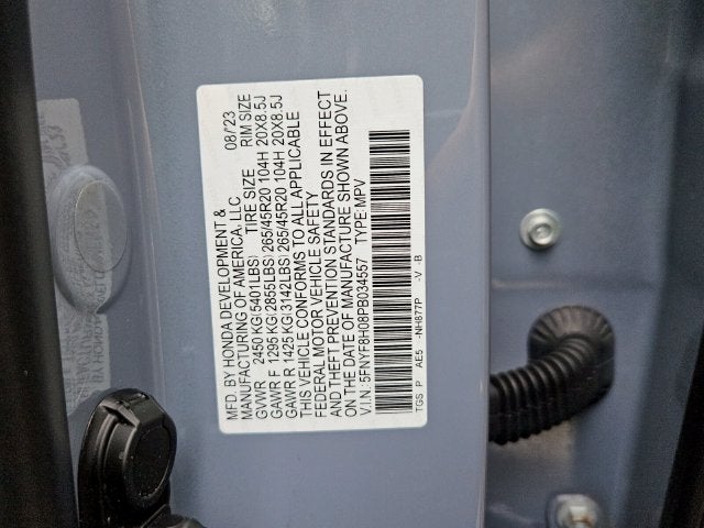 2023 Honda Passport Elite