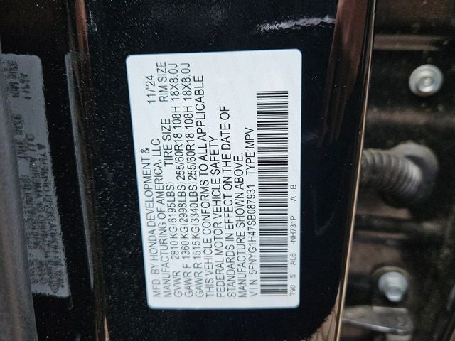 2025 Honda Pilot EX-L