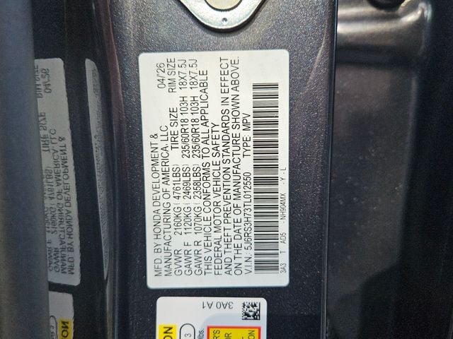 2026 Honda CR-V EX-L - Photo 16