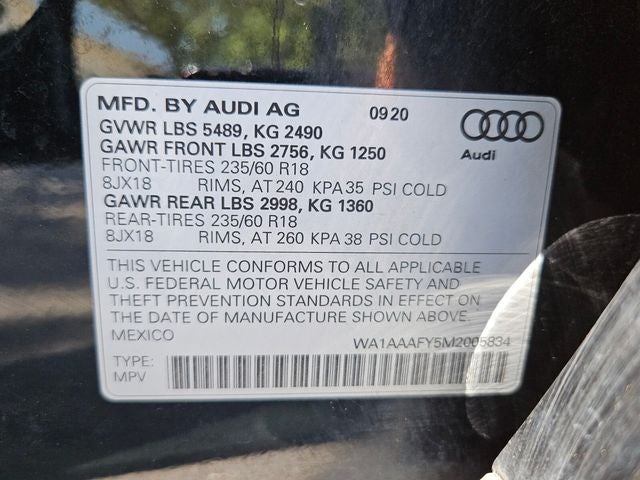2021 Audi Q5 45 Premium quattro