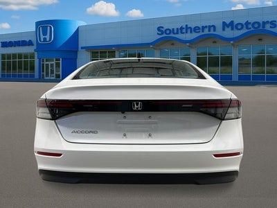 2026 Honda Accord Sedan SE